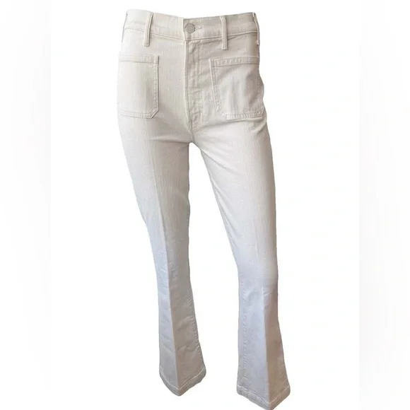 Mother The Hustler Patch Pocket Flood Jeans - Picture 2 of 4